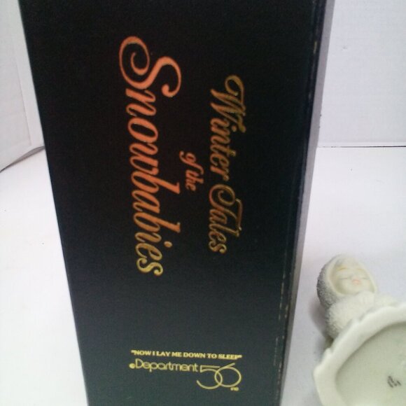Department 56 Winter Tales Snowbabies Now I Lay Me Down To Sleep Figurine - Picture 12 of 13